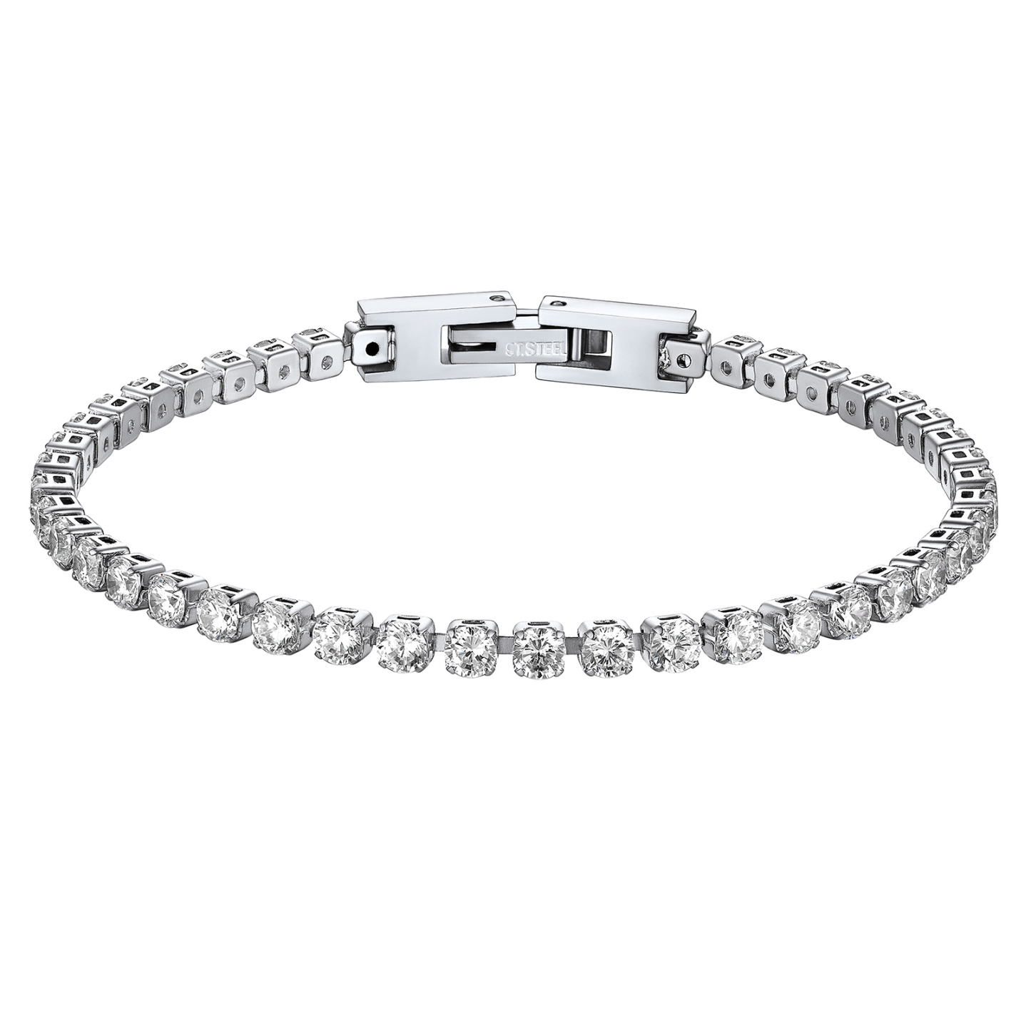 Iced Out Tennis Crystal Bracelet