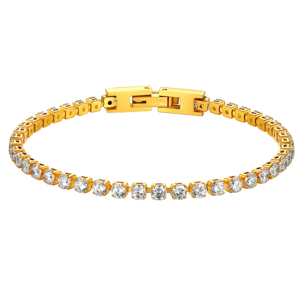 Iced Out Tennis Crystal Bracelet