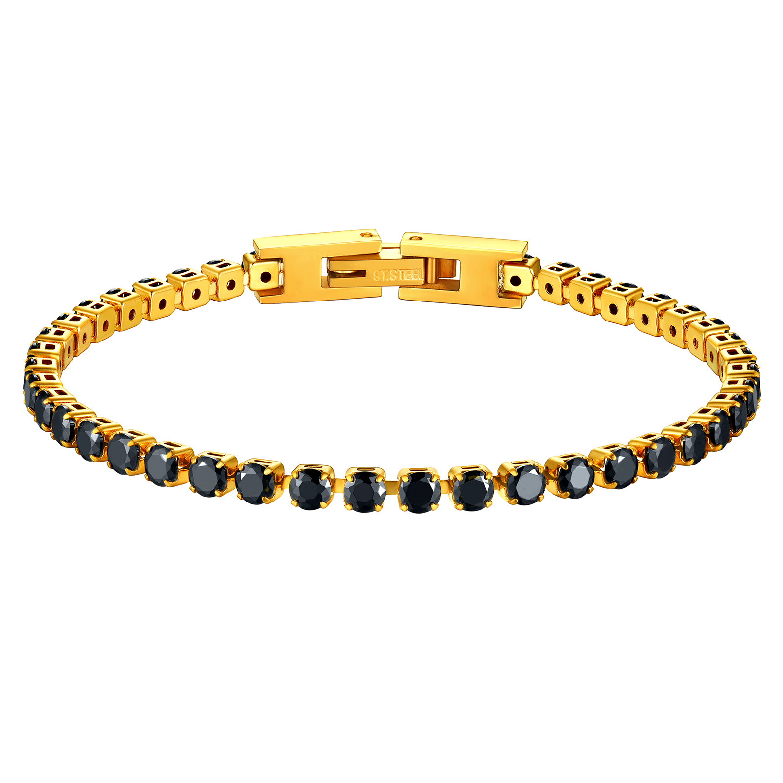 Tennis Bracelet with Zirconia Crystals