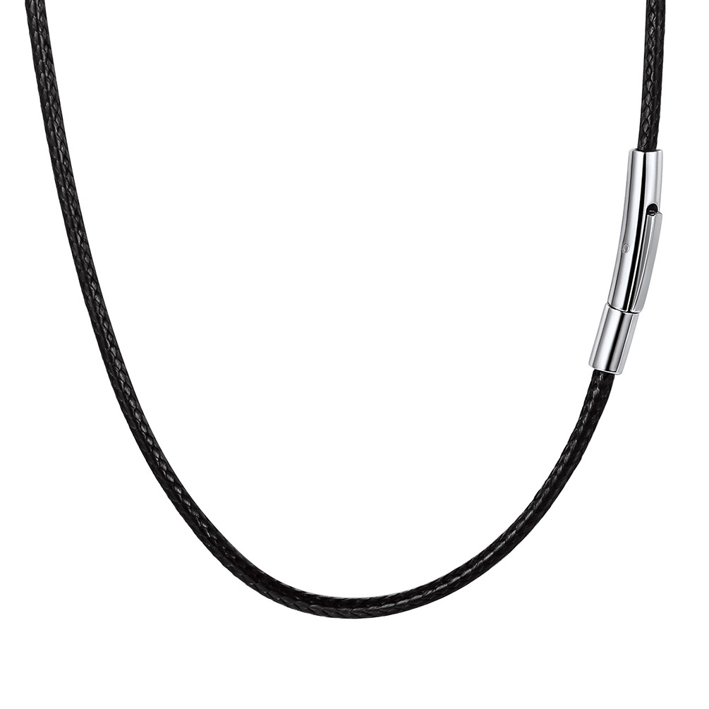 Leather String Rope Necklace Chain