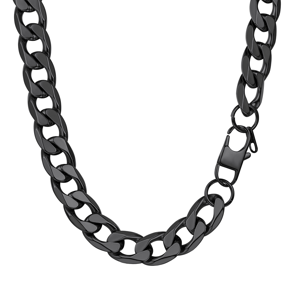 13mm Stainless Steel Cuban chain Necklace