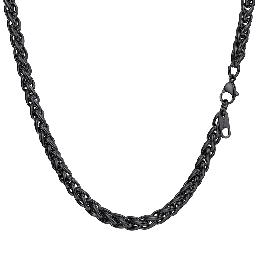 Stainless Steel Wheat Chain Necklace