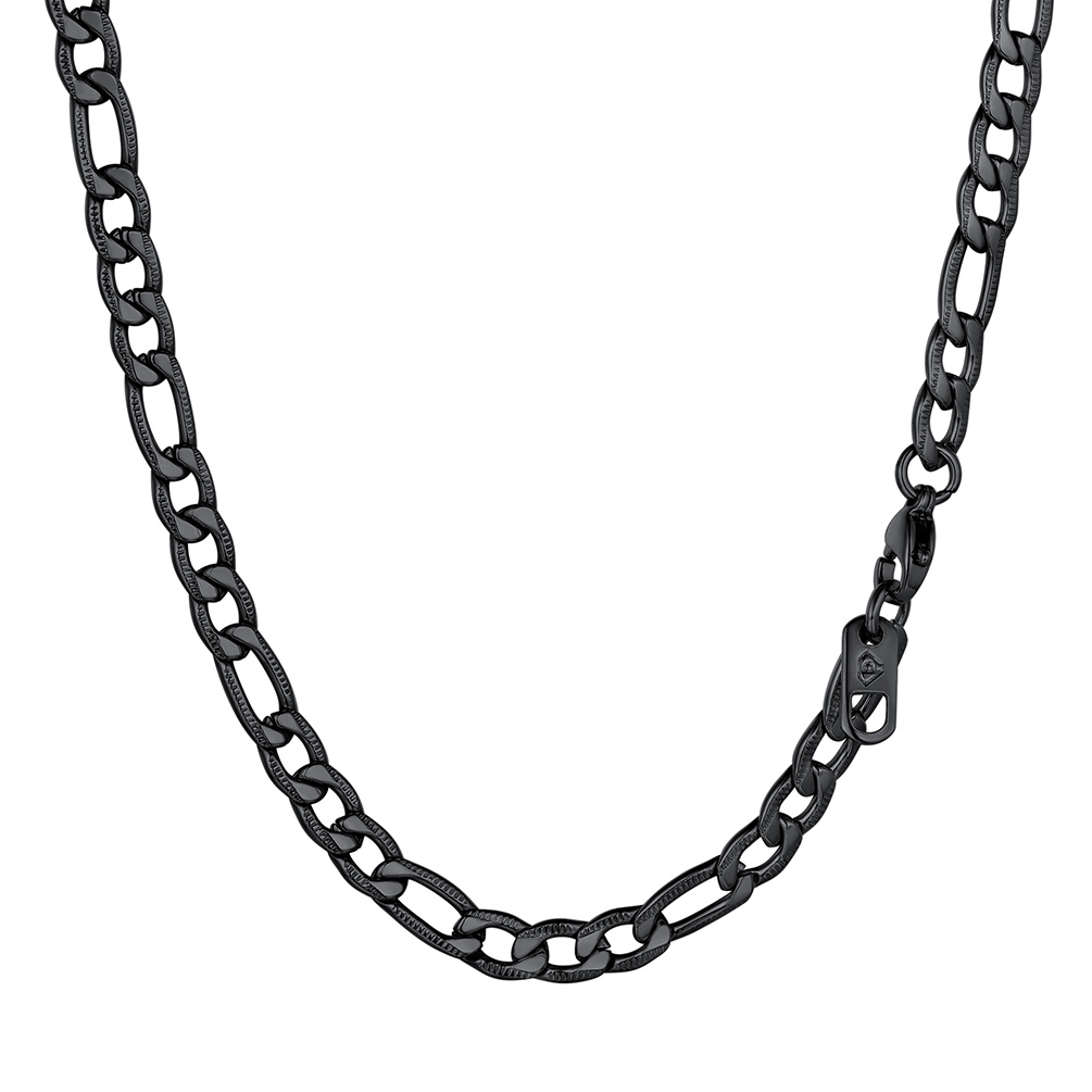 5mm Stainless Steel Figaro Chain 