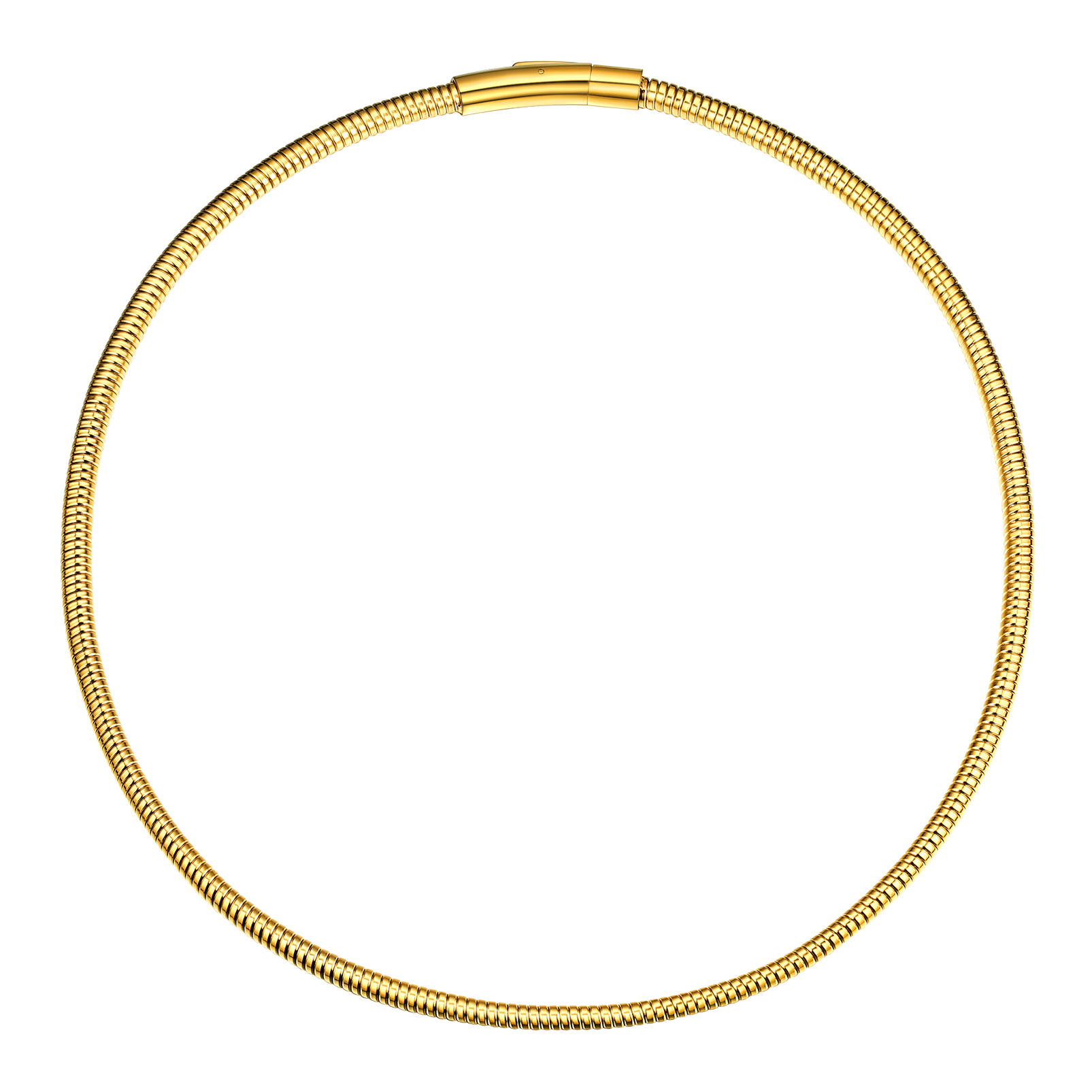 Snake Chain Herringbone Short Necklaces