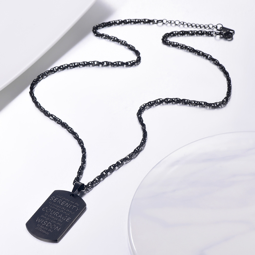Inspirational Bible Verse Necklace