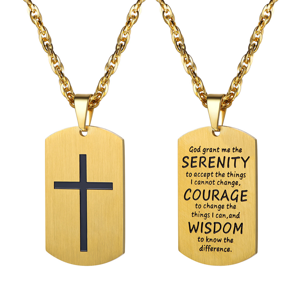 Inspirational Bible Verse Necklace