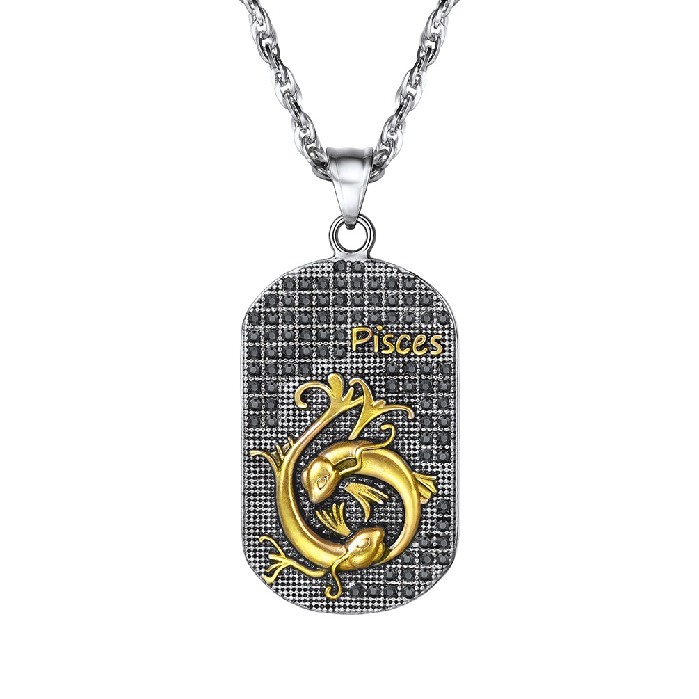 Pisces Constellation Necklace