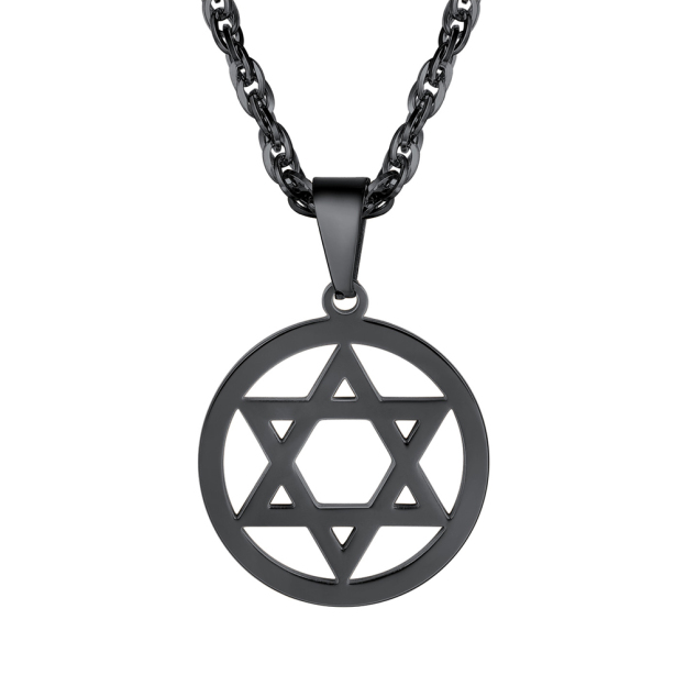 Star of David Jewish Necklace