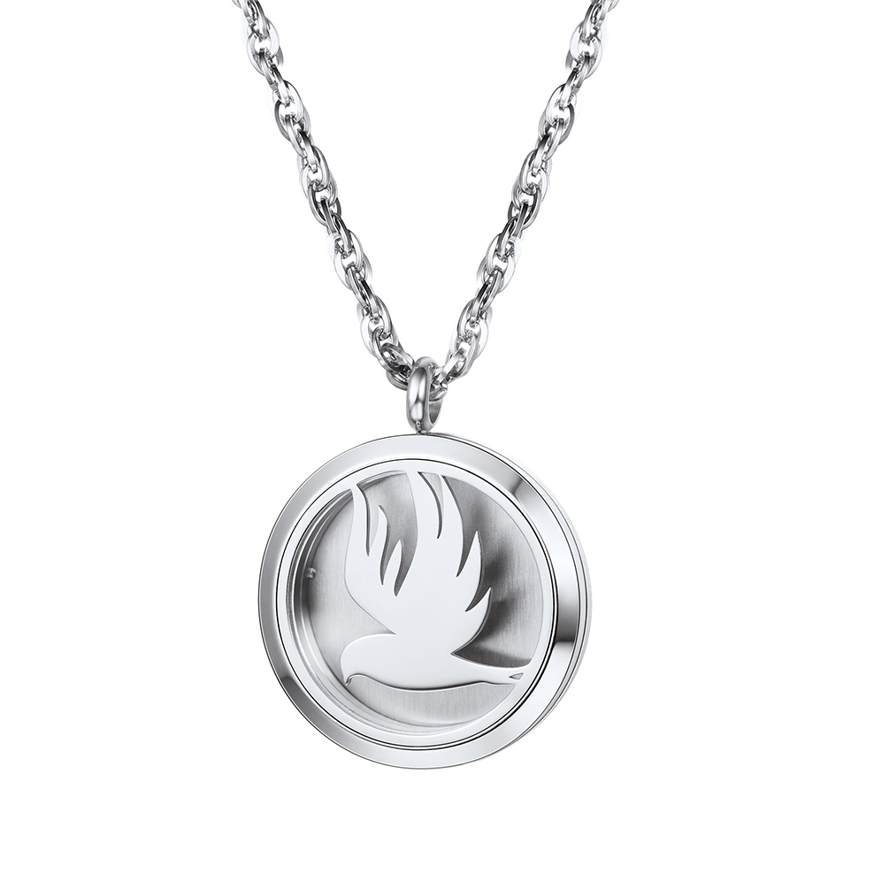 Flying Bird Diffuser Necklace