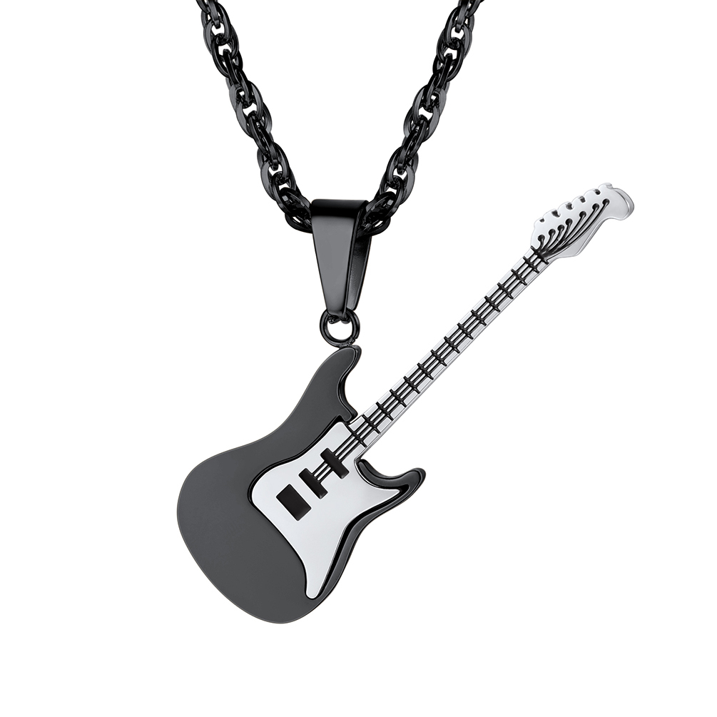 Guitar Necklace for Men Women