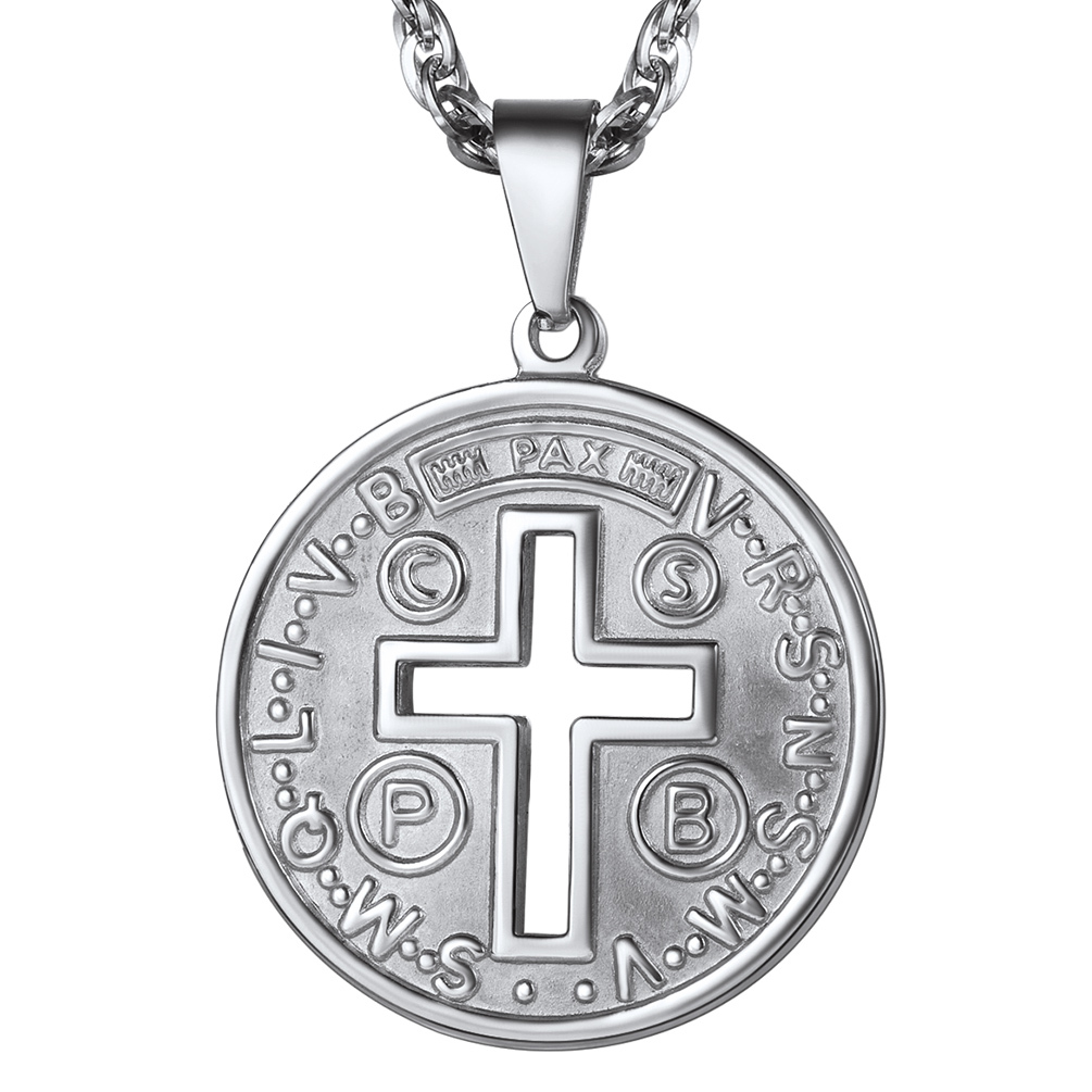 St Benedict Cross Pendant Jewelry