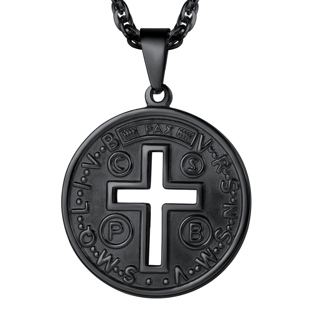 St Benedict Cross Pendant Jewelry