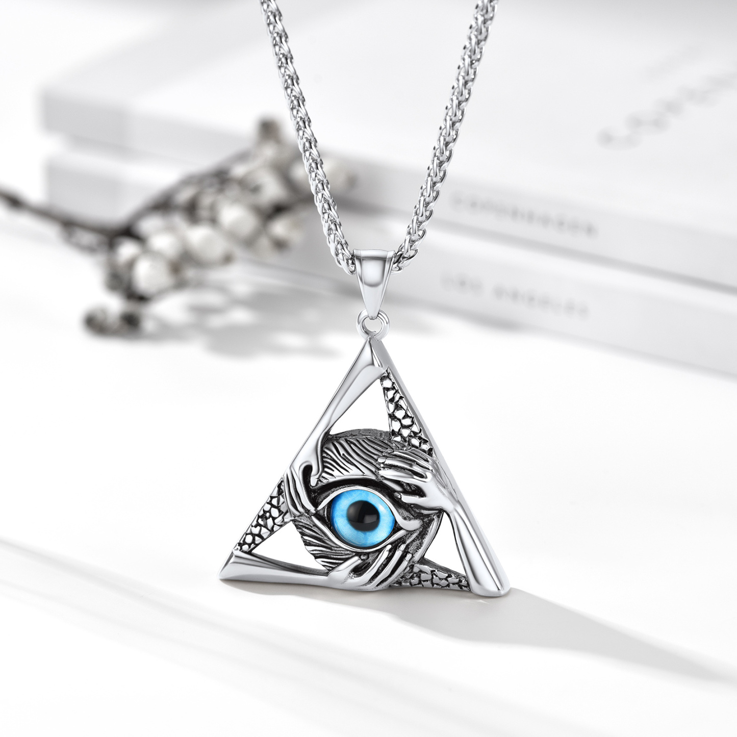 Blue Evil Eye Necklace