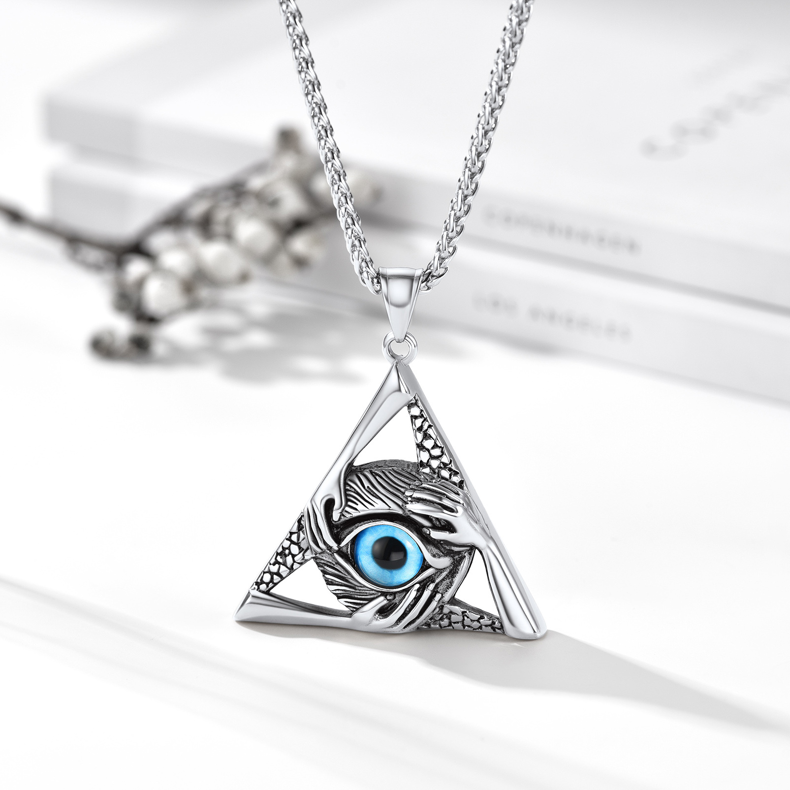 Blue Evil Eye Necklace