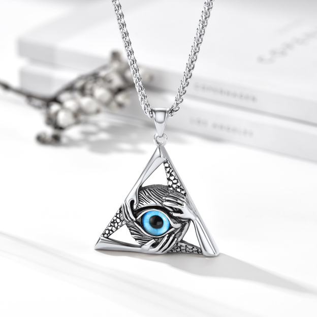 Blue Evil Eye Necklace 