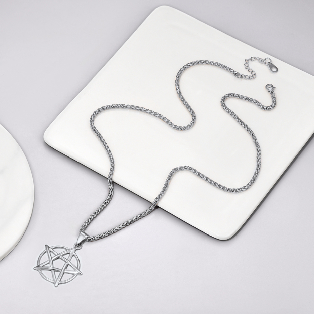 Pentacle Necklace Protection Amulet