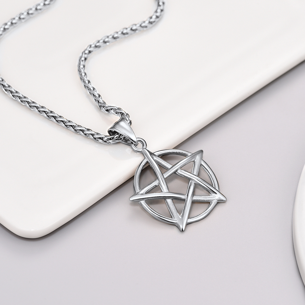Pentacle Necklace Protection Amulet