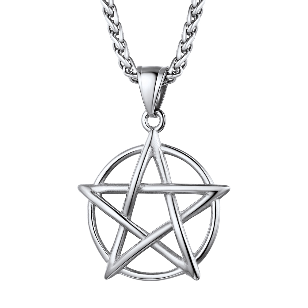 Pentacle Necklace Protection Amulet