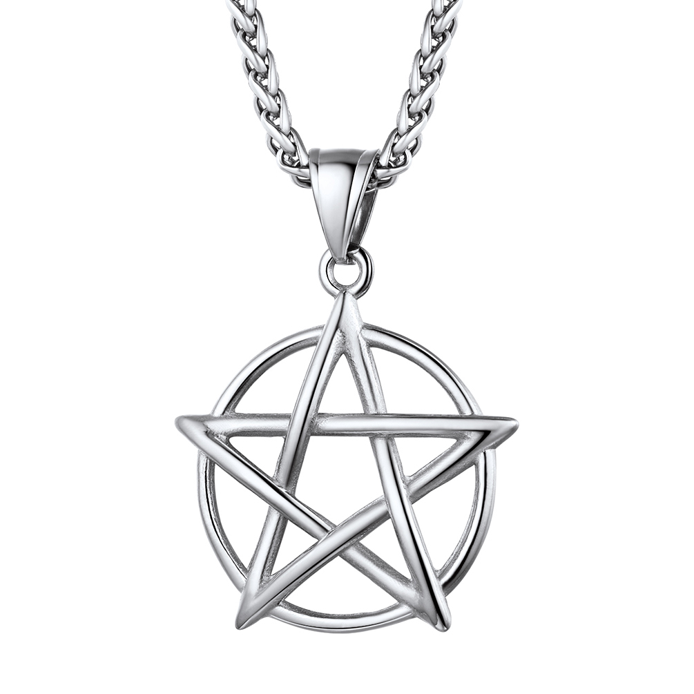 Pentacle Necklace Protection Amulet