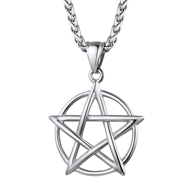 Pentacle Necklace Protection Amulet