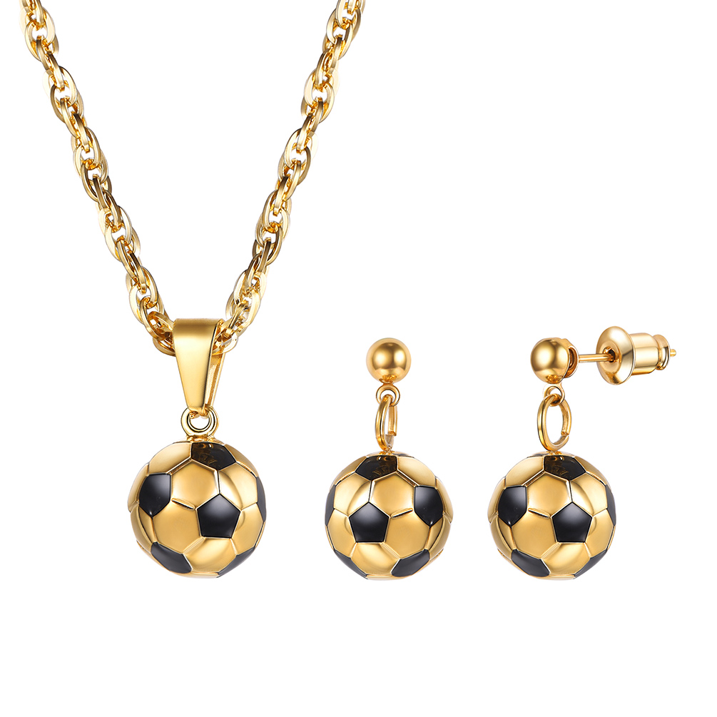 Soccer Ball Jewelry Sets