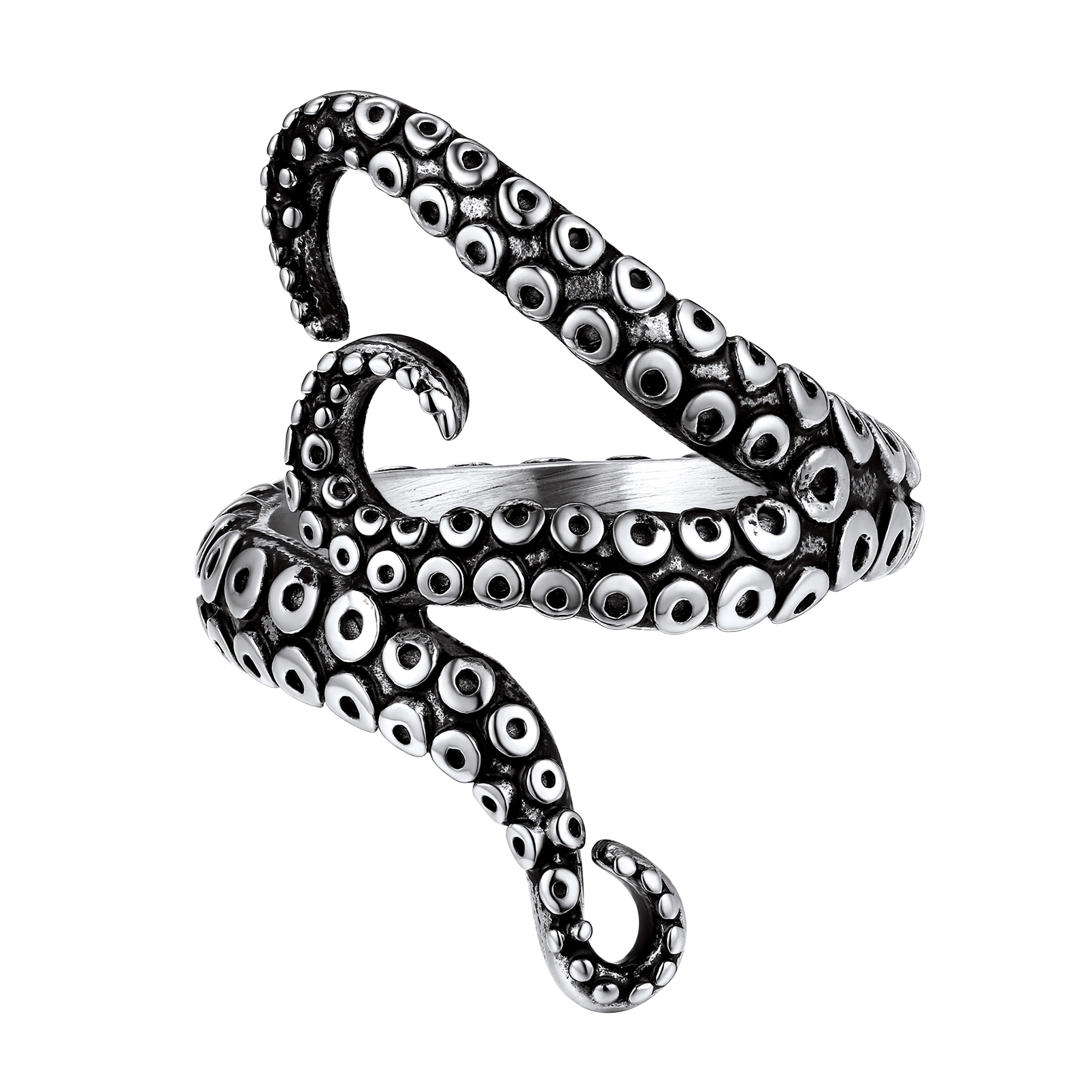 Octopus Gold Pinky Ring