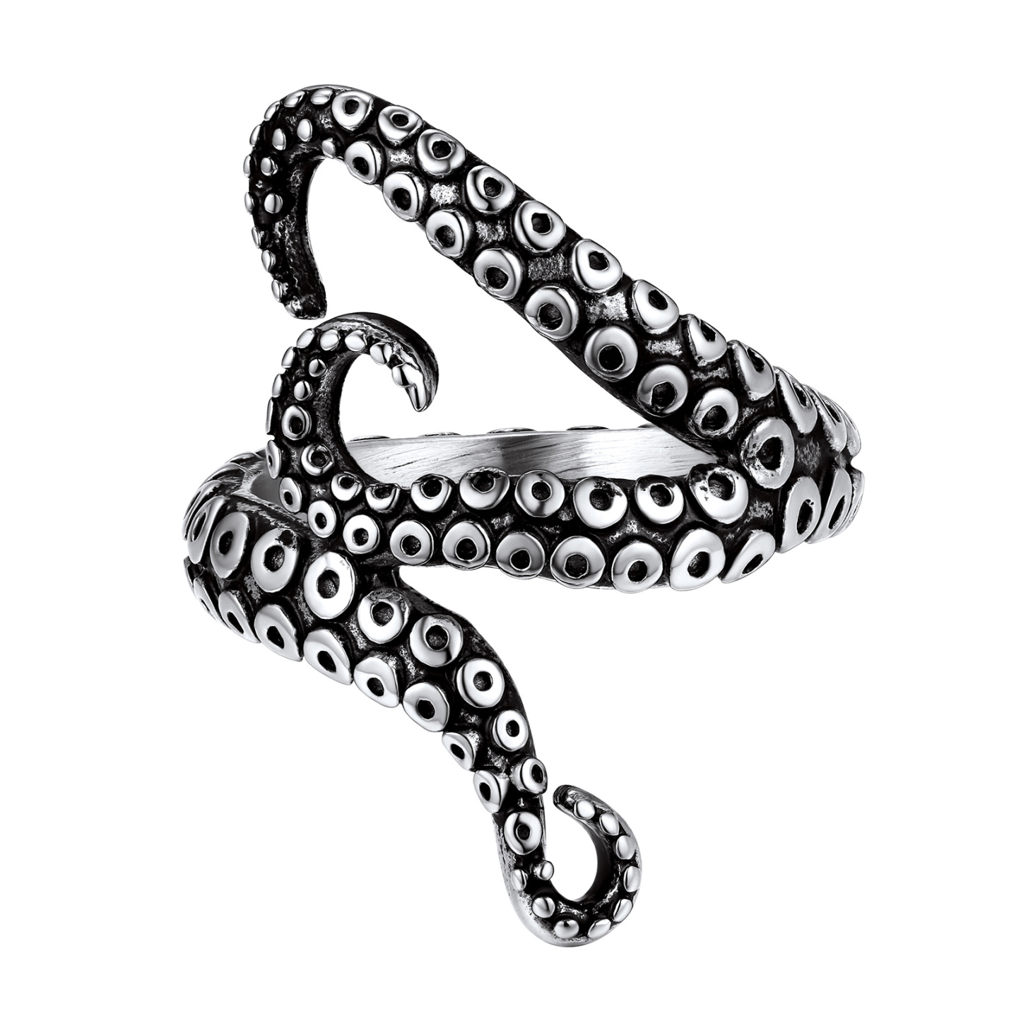 Octopus Gold Pinky Ring