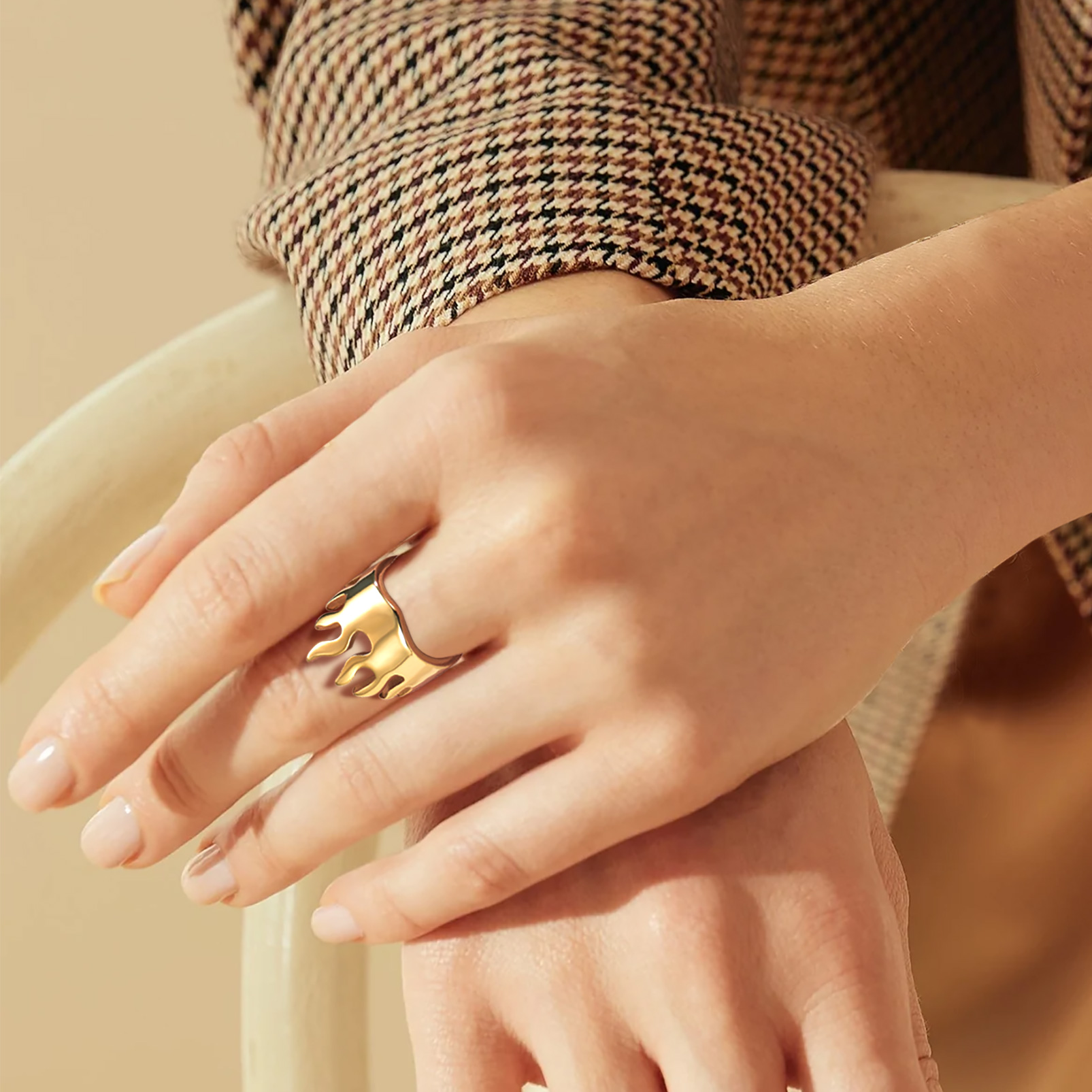 Stainless Steel Flame Ring