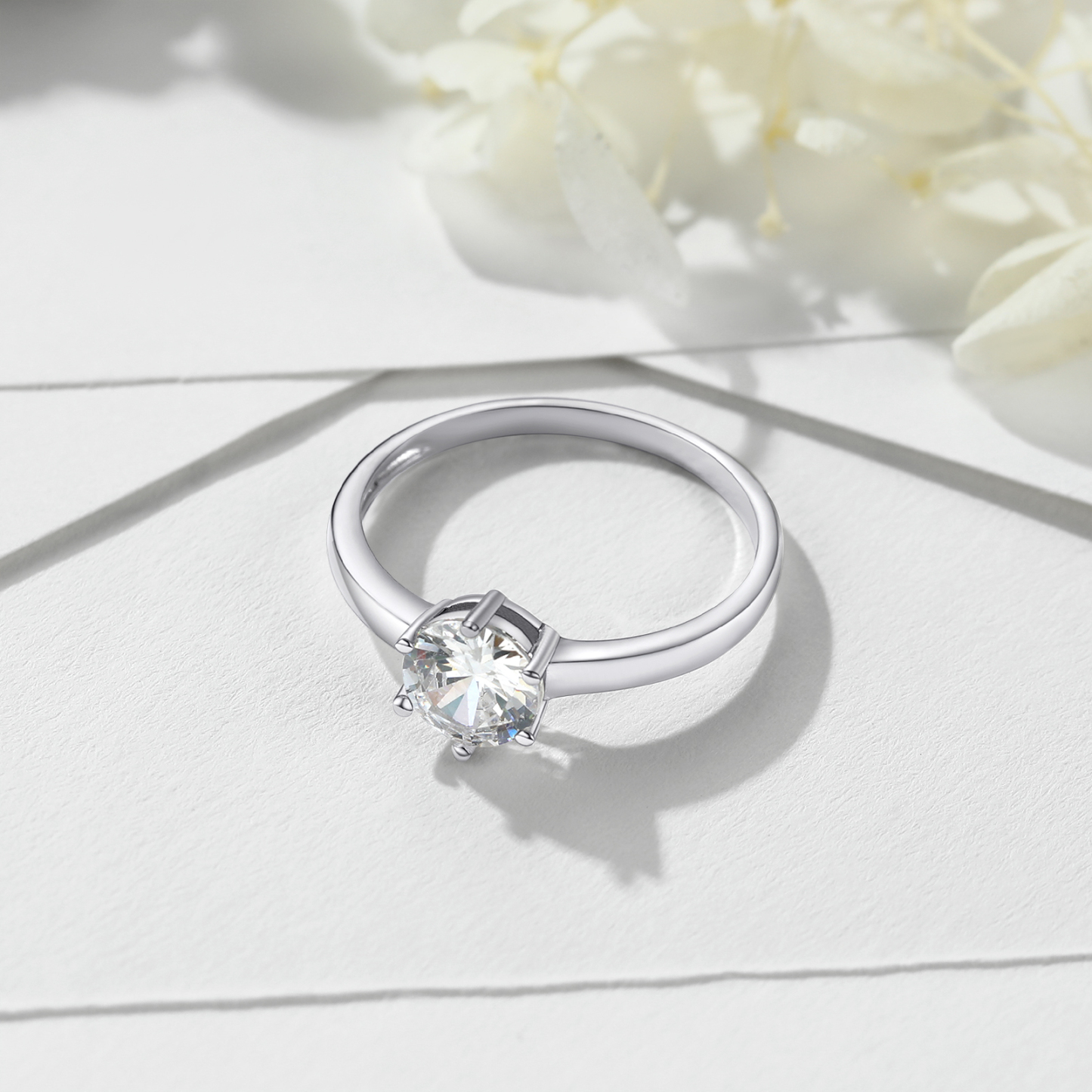 Sterling Silver Cz Ring 