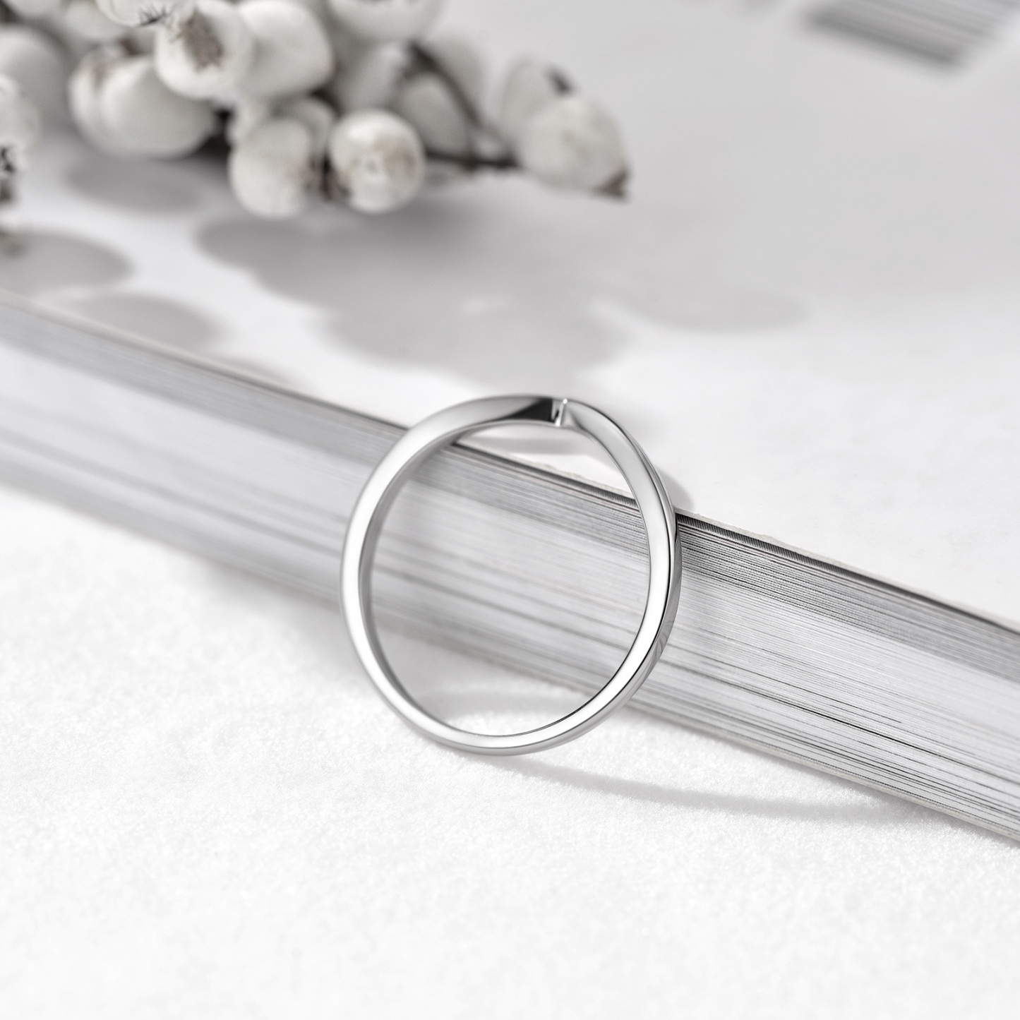 S925 Silver Wishbone Ring