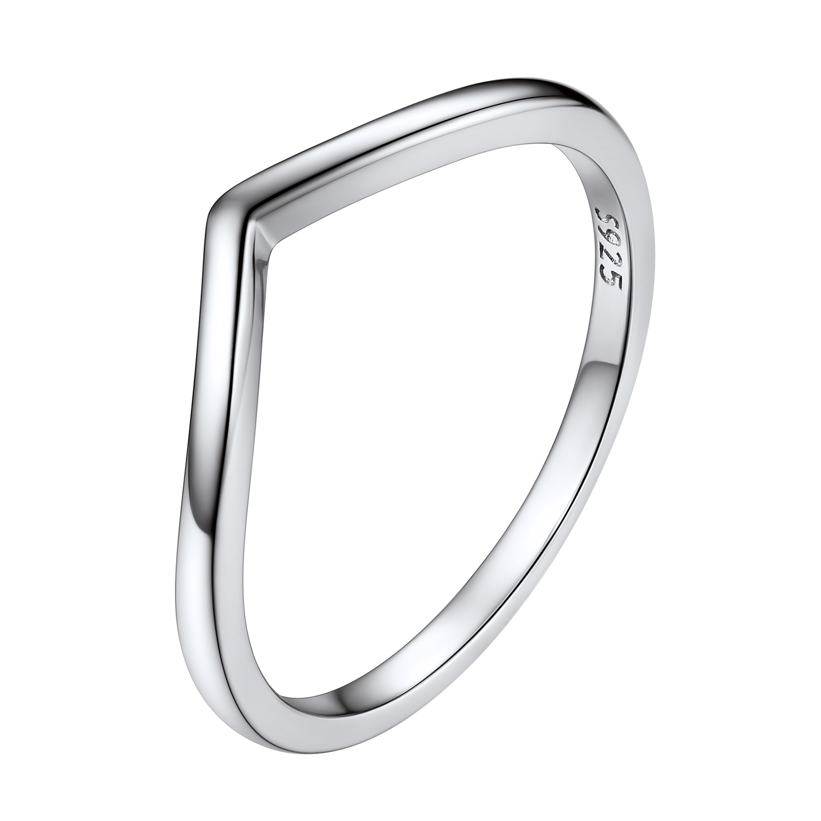 S925 Silver Wishbone Ring
