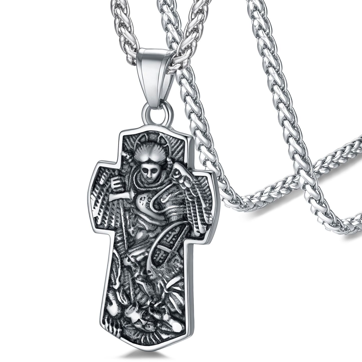 Gold Plated Cross Pendant Necklace