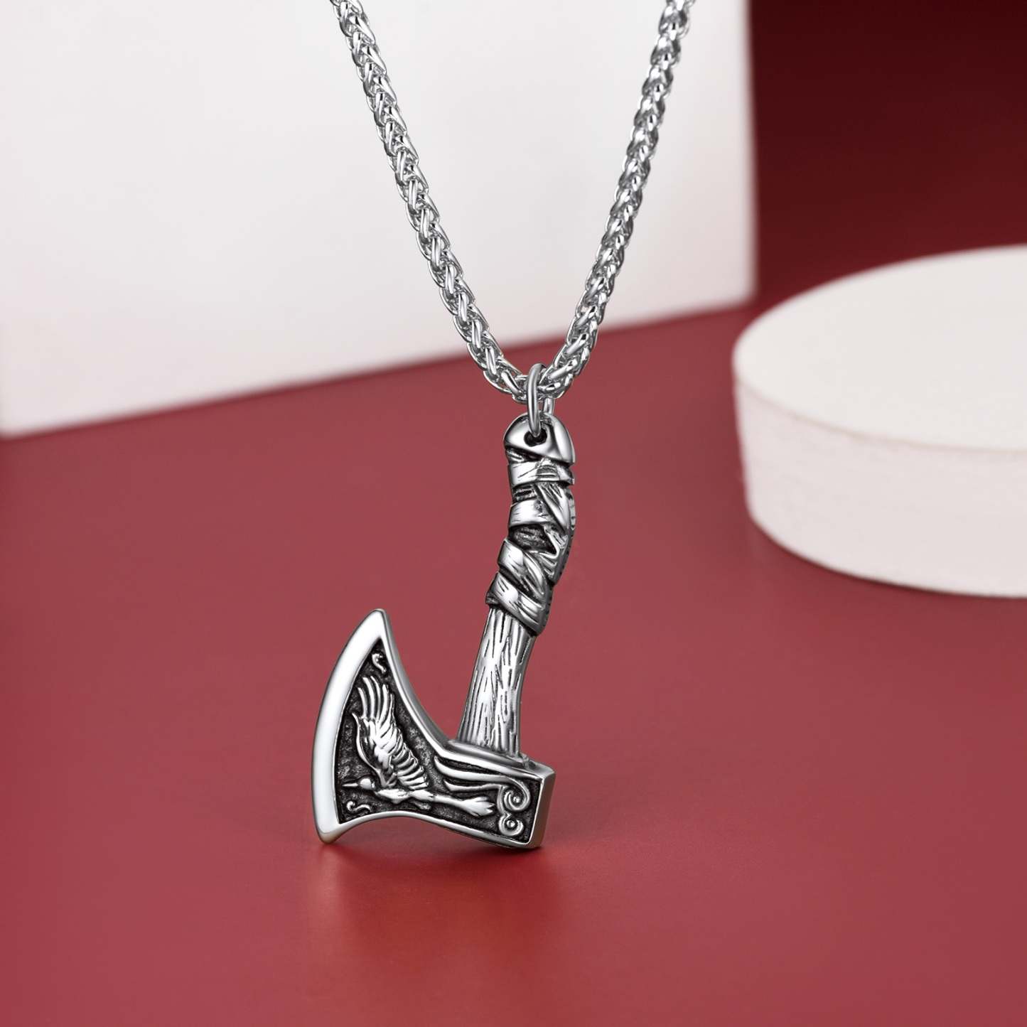 Viking Thor Axe Necklace