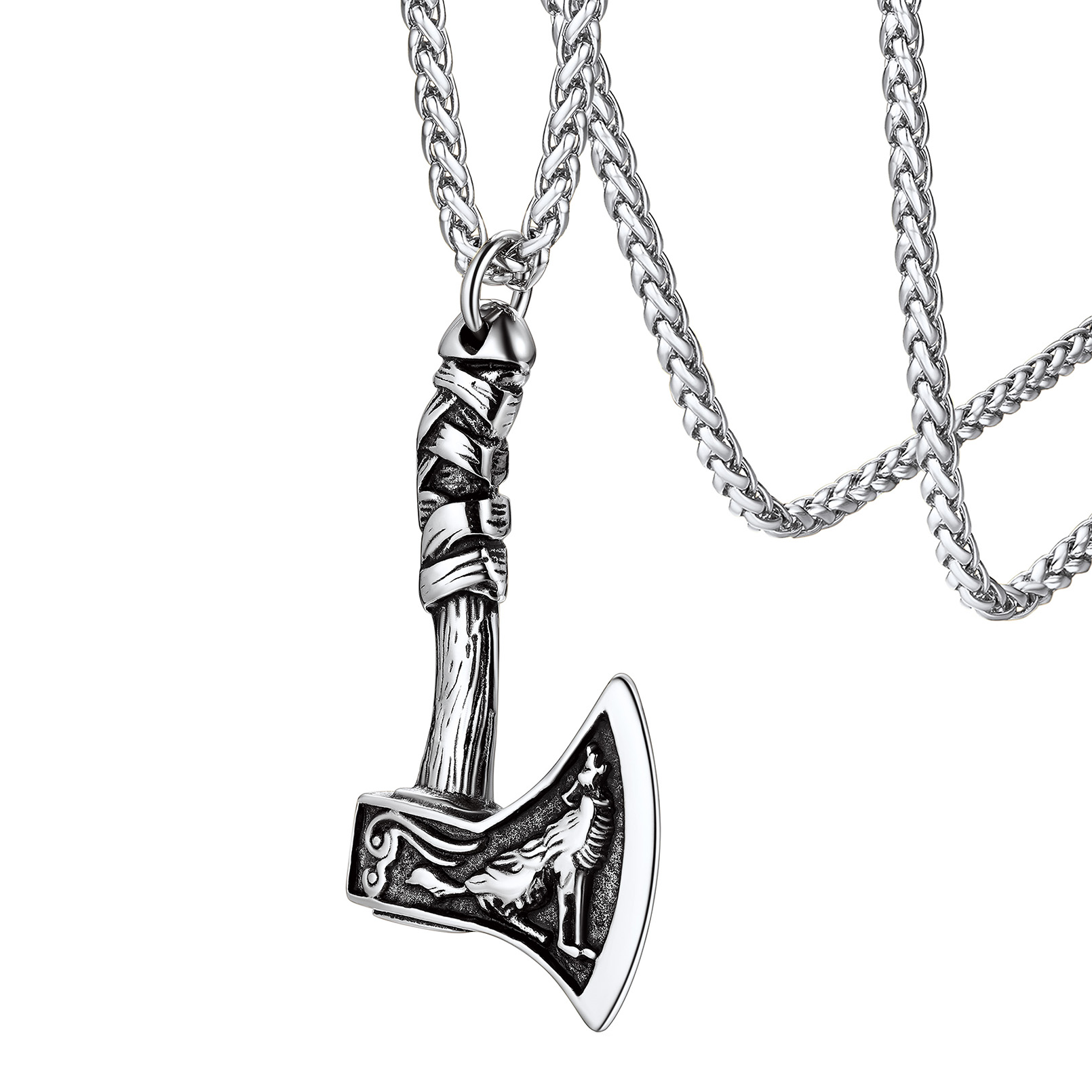 Viking Thor Axe Necklace