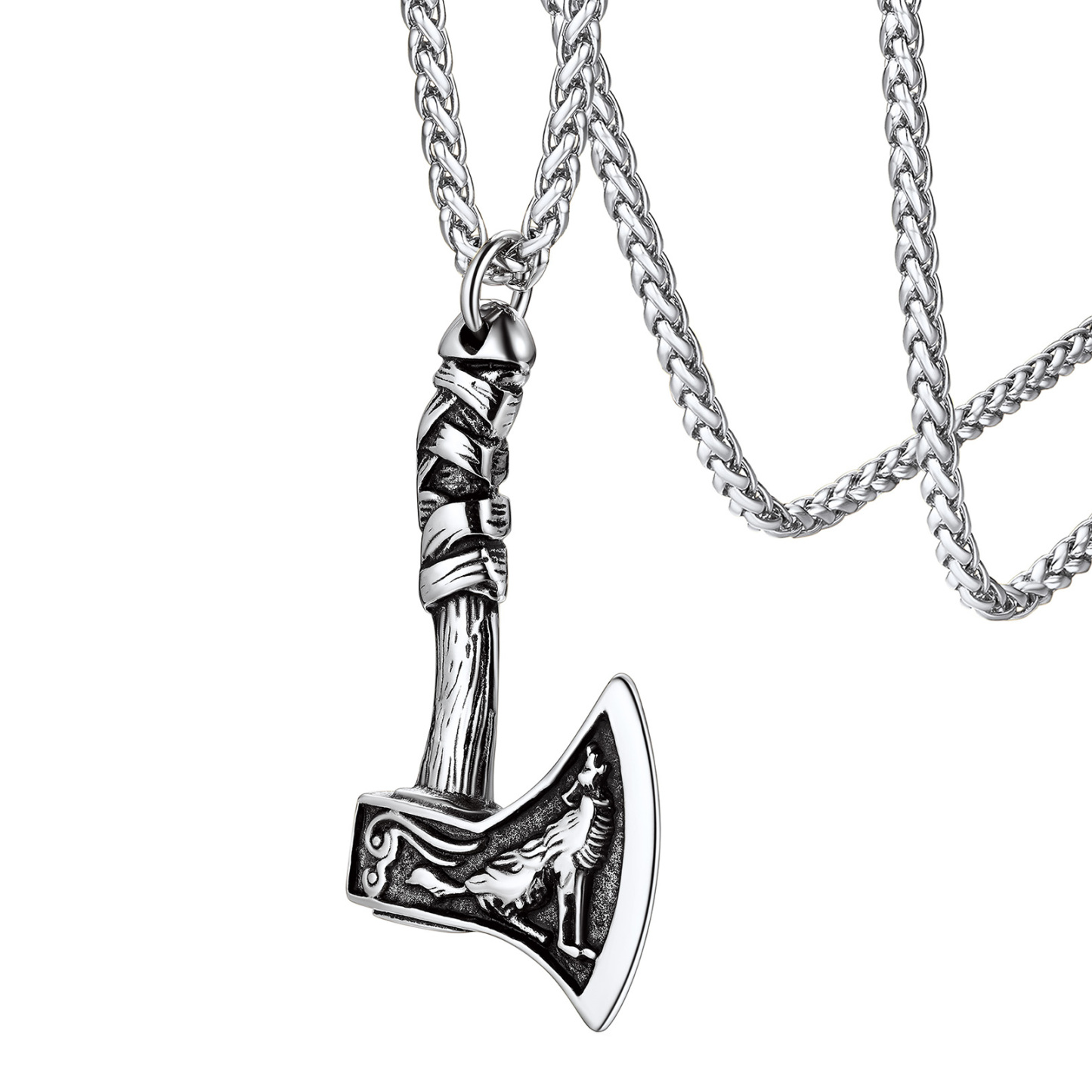 Viking Thor Axe Necklace