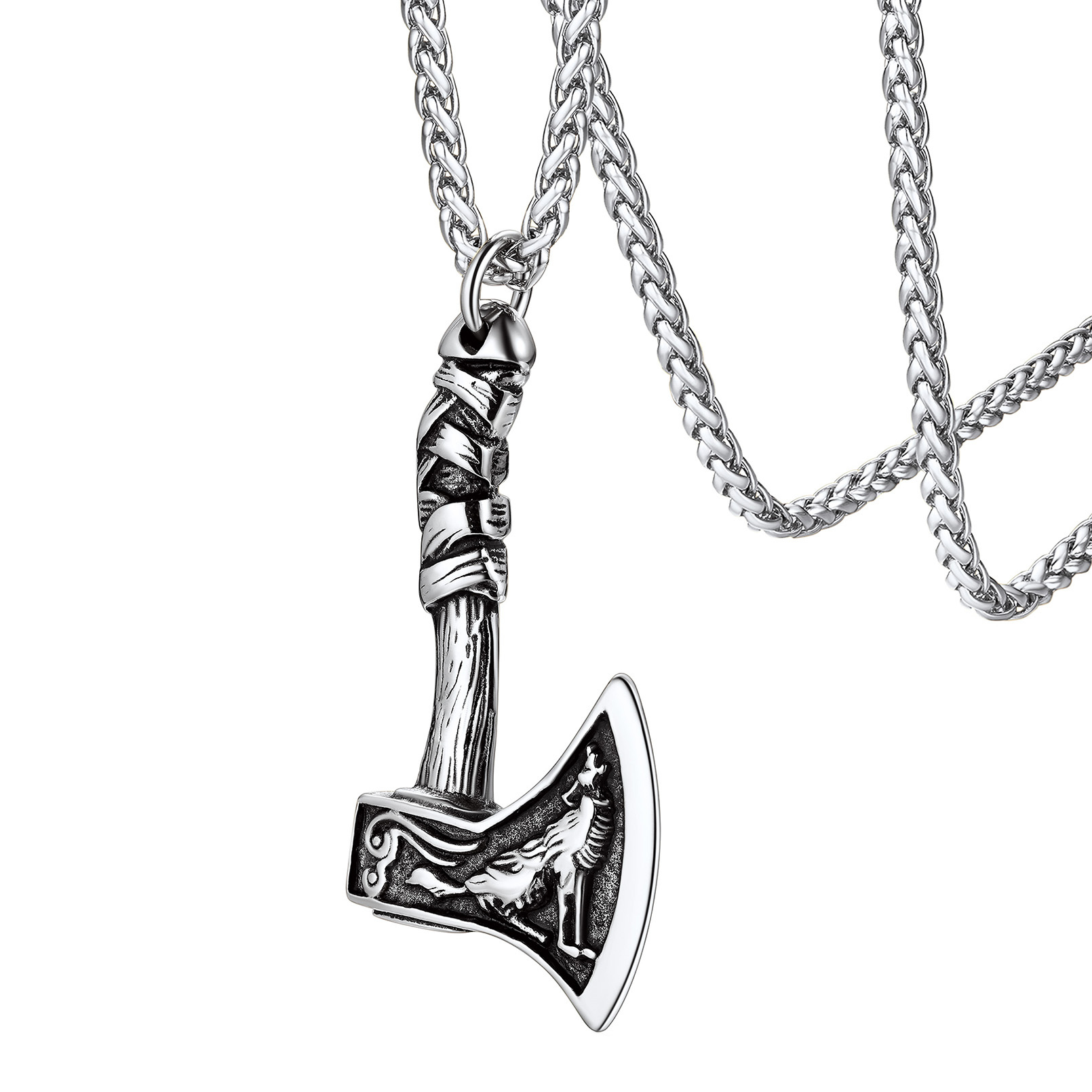 Viking Thor Axe Necklace