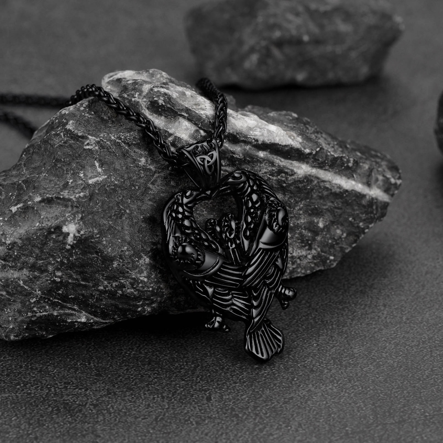 Celtic Raven Necklace