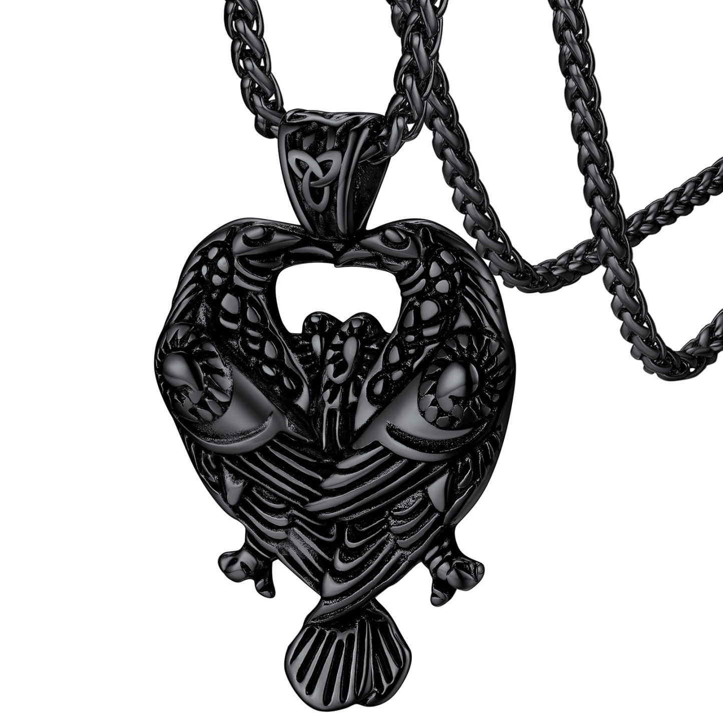 Celtic Raven Necklace