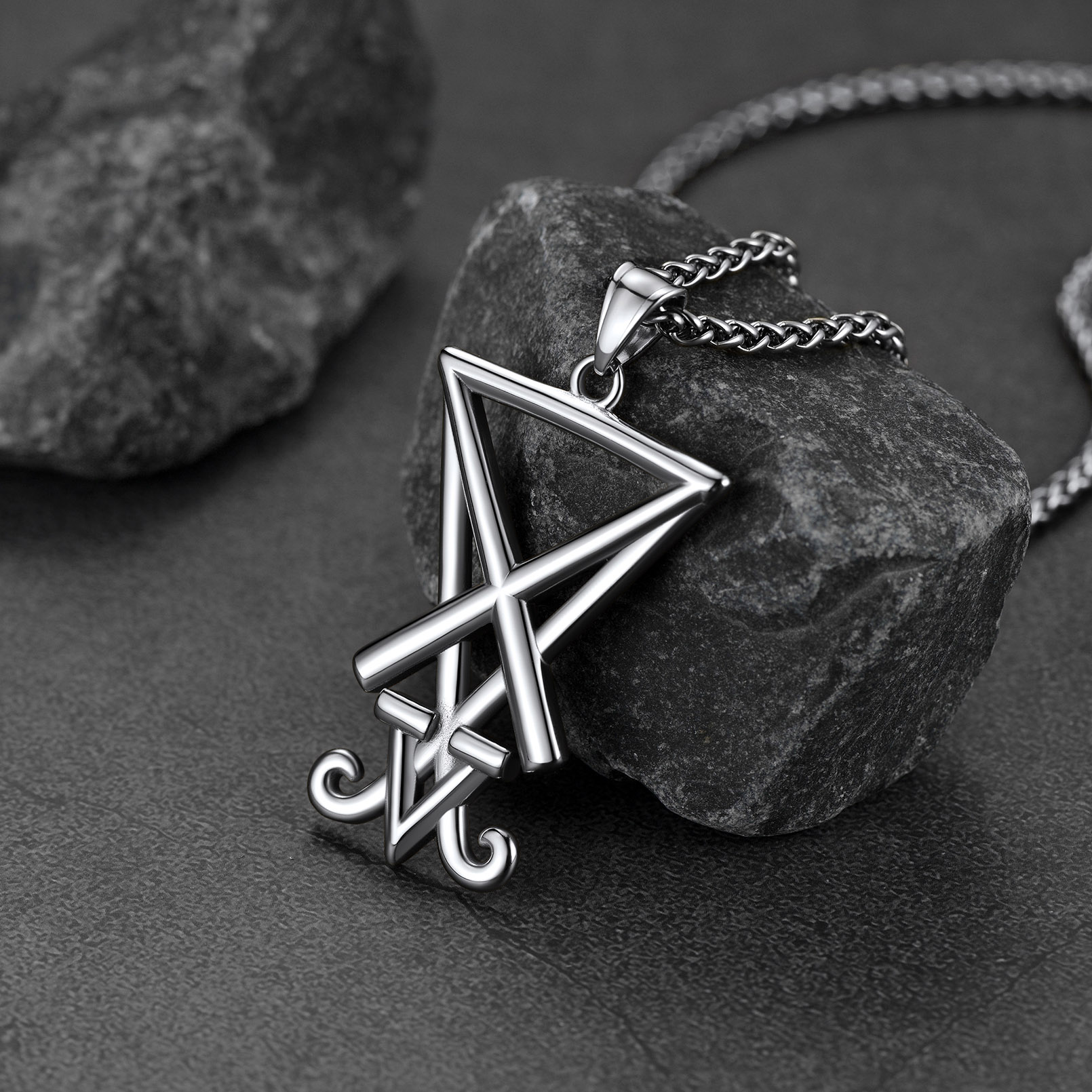 Satanic Jewelry Pendant Necklace