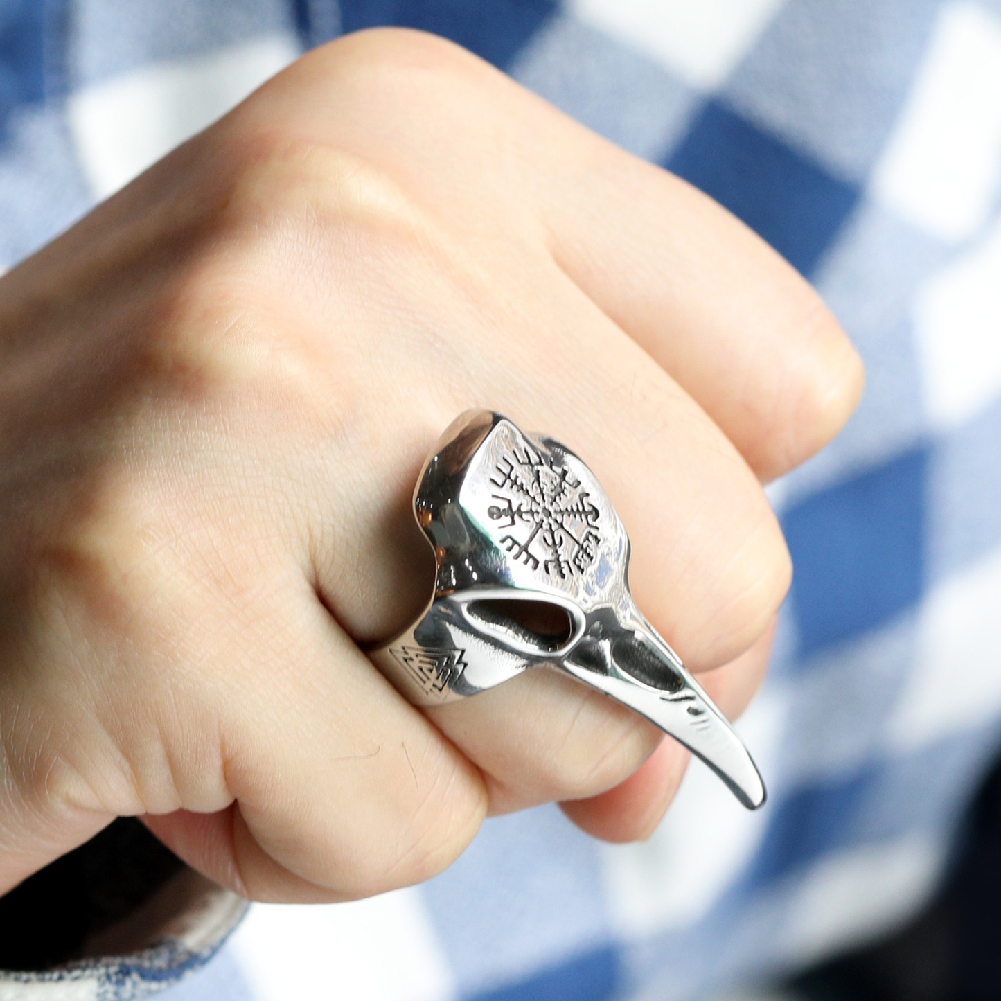 Gothic Cool Men's Rings Size 10