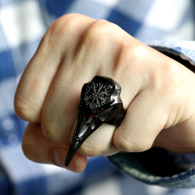 Gothic Cool Men's Rings Size 10