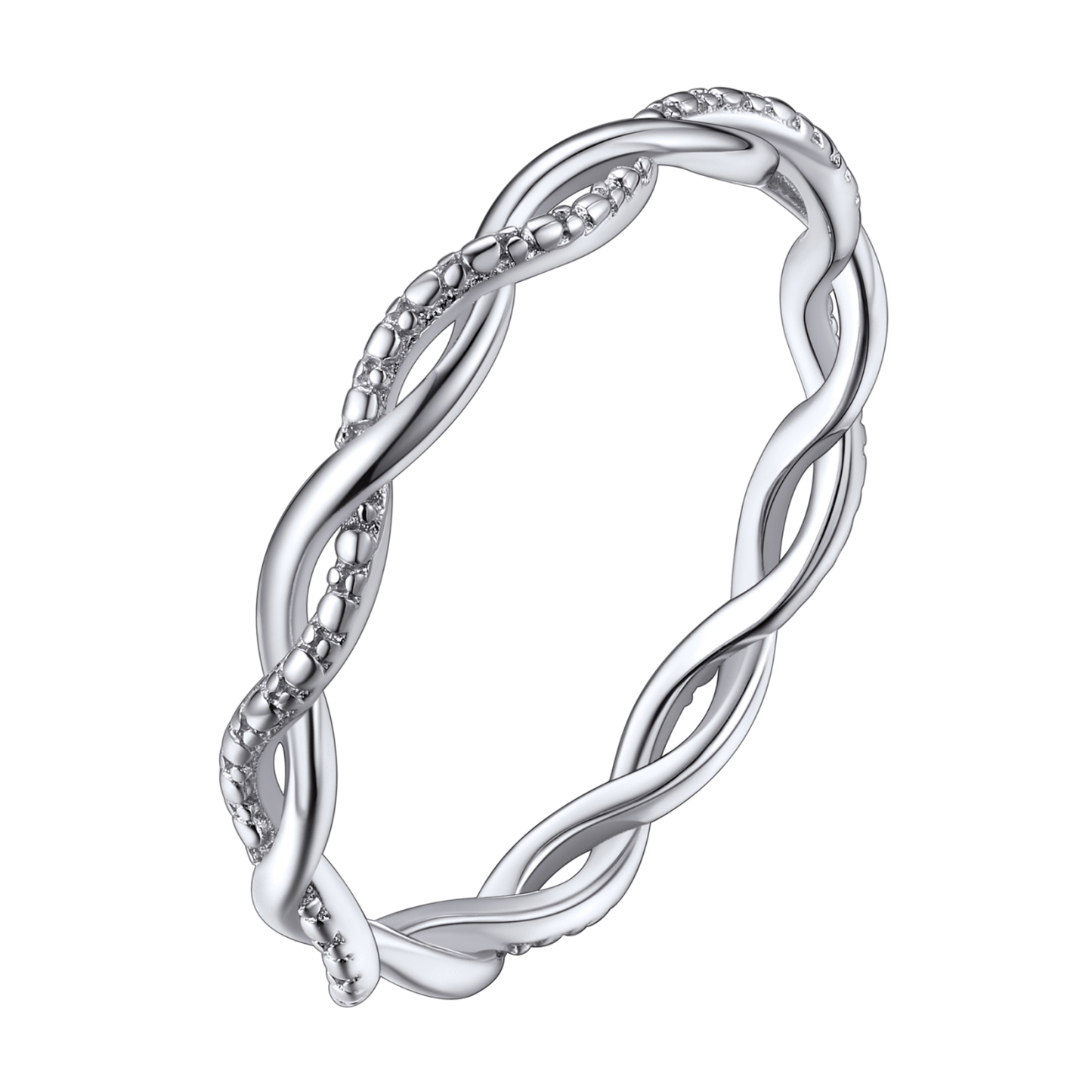 Sterling Silver Twist Ring
