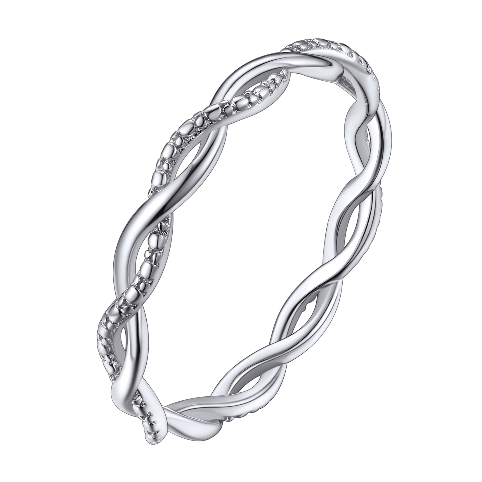 Sterling Silver Twist Ring