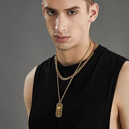 3mm Cuban Curb Chain Necklace Stainless Steel