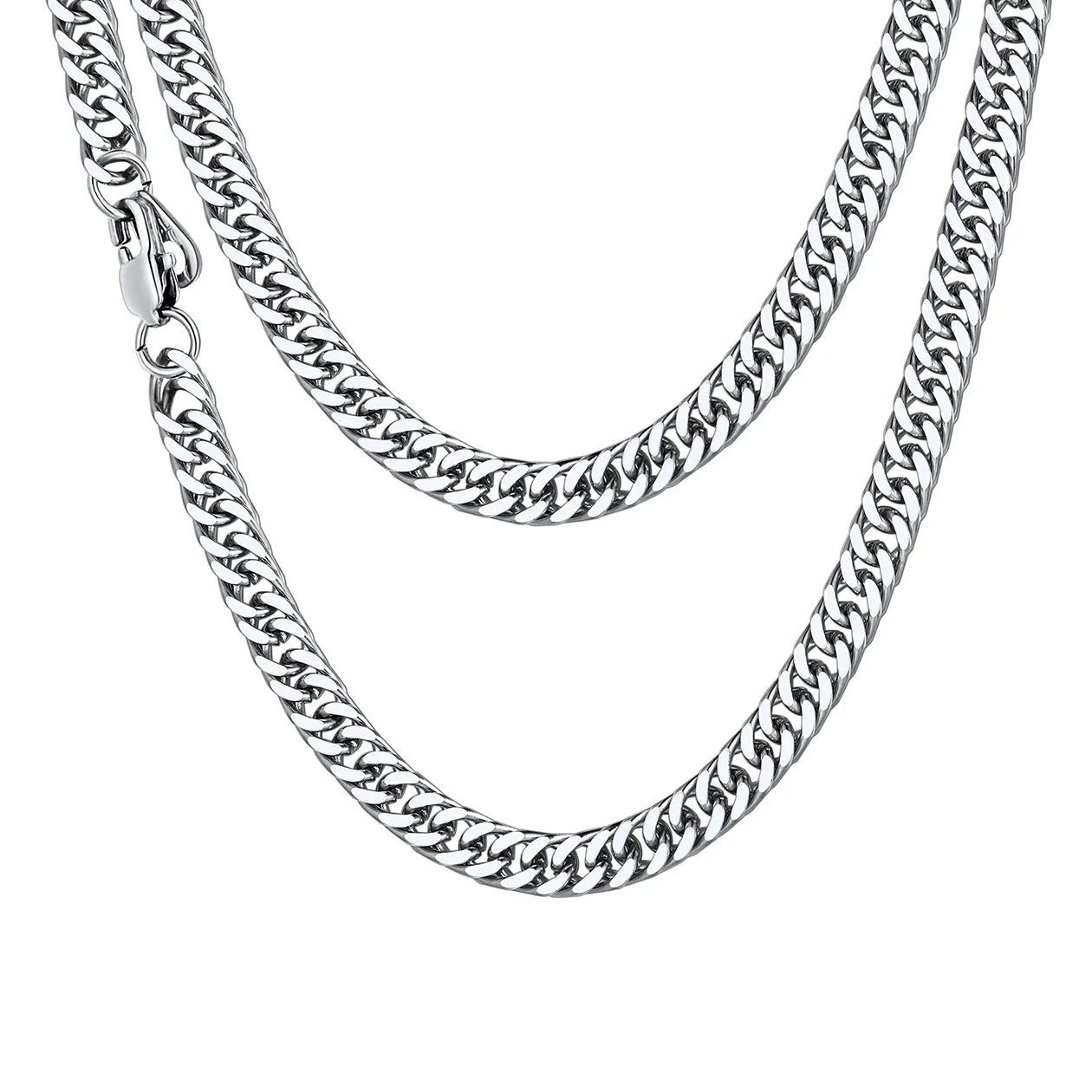 Miami Curb Link Chain 5MM Stainless Steel