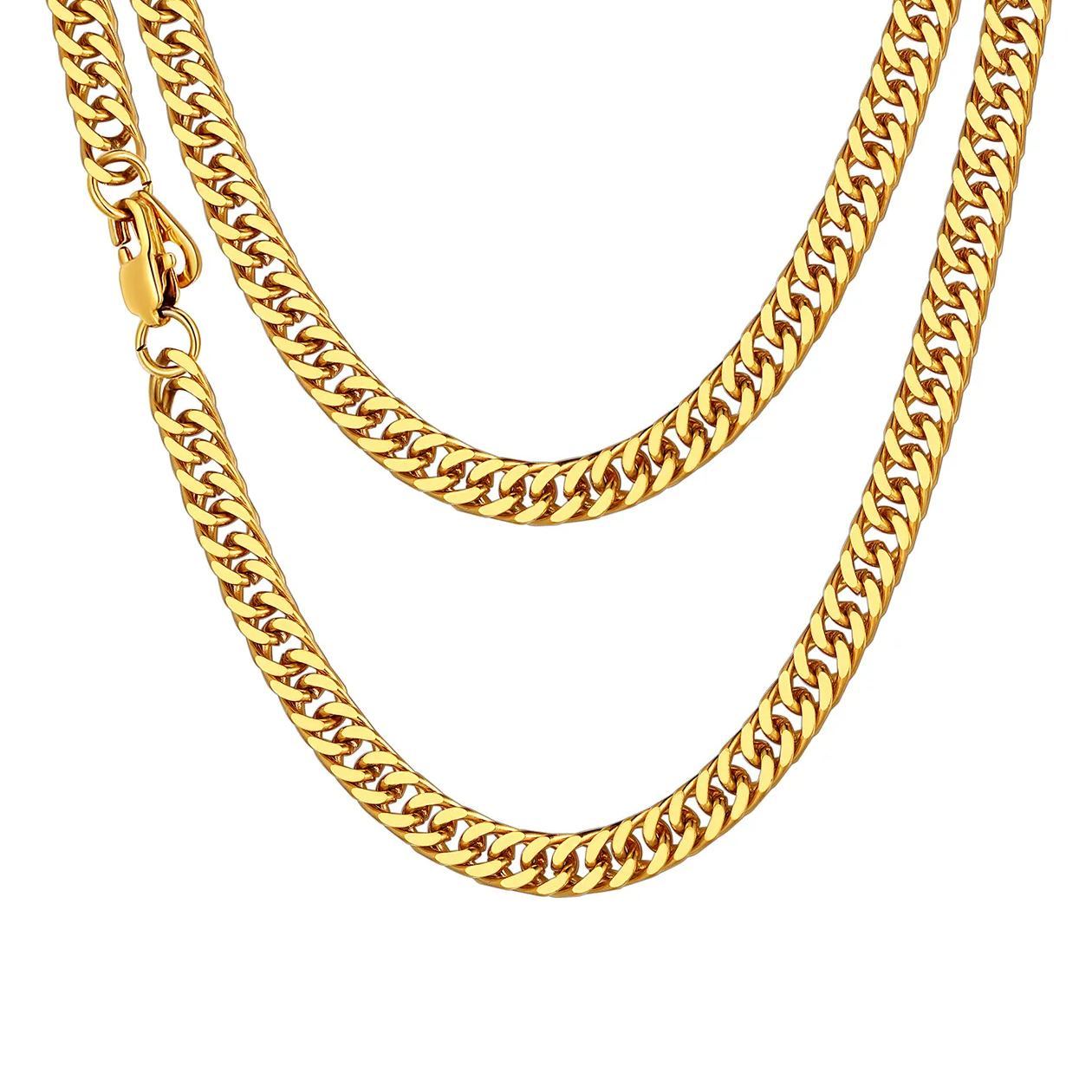Miami Curb Link Chain 5MM Gold