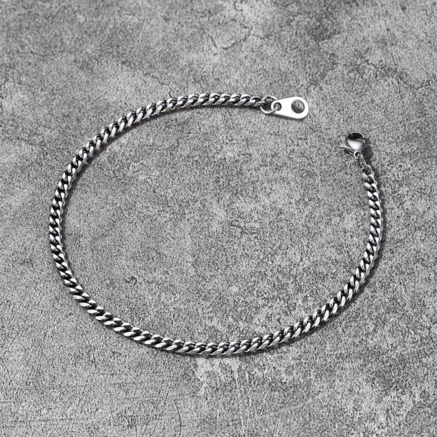 PROSTEEL Cuban Chain Link Bracelet Stainless Steel Bracelets for Men
