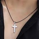 Stainless Steel Minimalist Cross Pendant