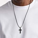 Stainless Steel Minimalist Cross Pendant