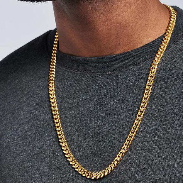 Thick Stainless Steel Miami Curb Chain 